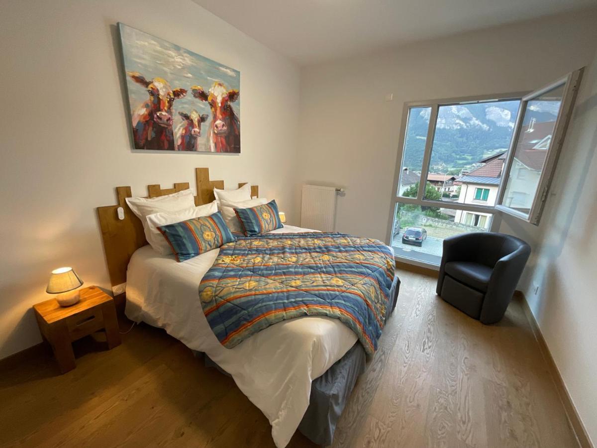 Appartement Au Pied Du Mont-Blanc 2! Саланш Екстериор снимка