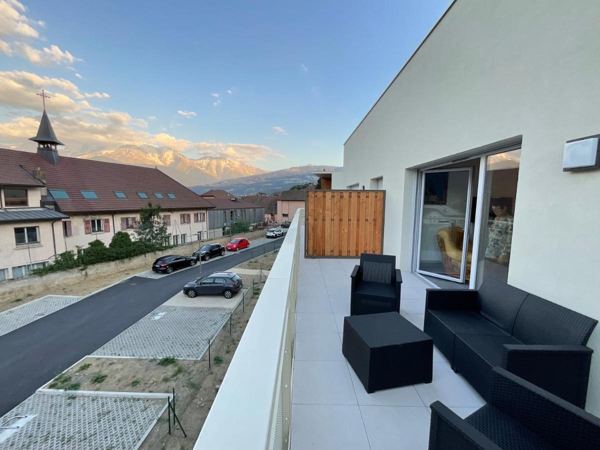 Appartement Au Pied Du Mont-Blanc 2! Саланш Екстериор снимка